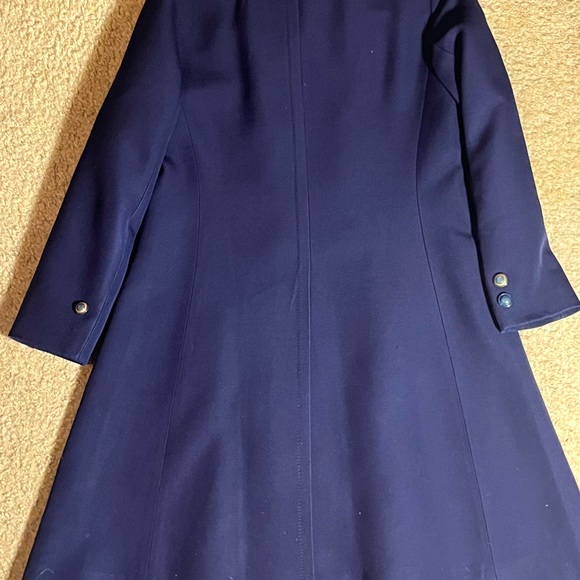 Vintage Women’s Mr. Roberts Trench coat | Dark Navy Blue | Medium | 1970’s | - Picture 3 of 13